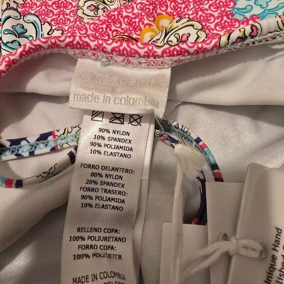 ONDA DE MAR Swimsuit One Piece Size Large Multicolor - Picture 7 of 11